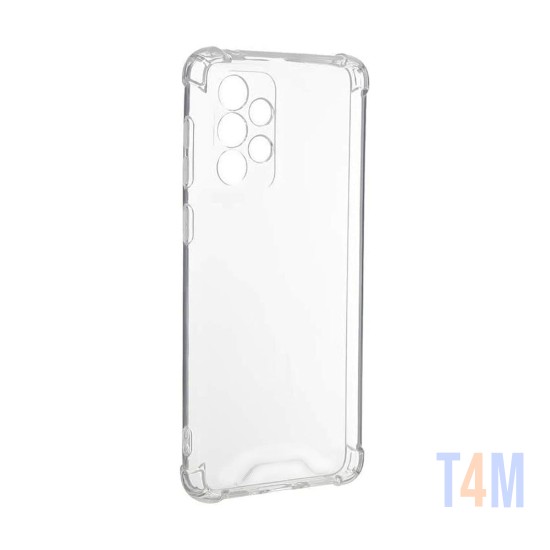 Capa de Silicone com Cantos Rígidos para Samsung Galaxy A33 5g Transparente
